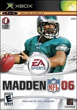 Madden NFL 06 (Xbox) by Electronic Arts Box Art