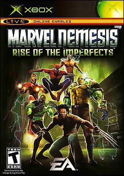 Marvel Nemesis: Rise of the Imperfects (Xbox) by Electronic Arts Box Art