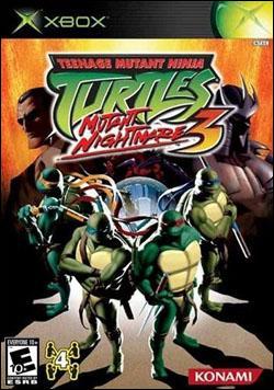 Teenage Mutant Ninja Turtles 3: Mutant Nightmare (Xbox) by Konami Box Art