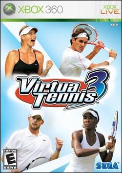 Virtua Tennis 3 (Xbox 360) by Sega Box Art