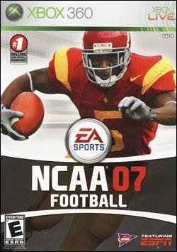 NCAA Football 07 (Xbox 360) by Electronic Arts Box Art