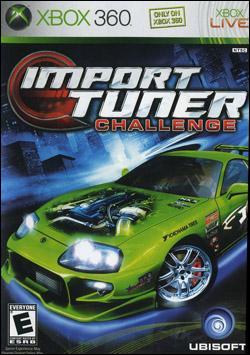 Import Tuner Challenge (Xbox 360) by Ubi Soft Entertainment Box Art