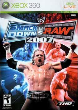 WWE Smackdown vs Raw 2007 (Xbox 360) by THQ Box Art