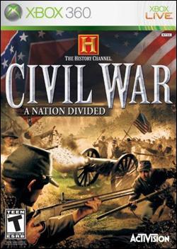History Channel: Civil War (Xbox 360) by Activision Box Art