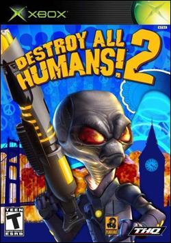 Destroy All Humans 2 Box art