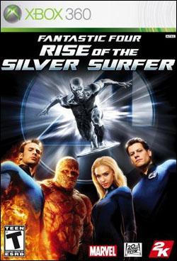 Fantastic Four: Rise of the Silver Surfer (Xbox 360) by 2K Games Box Art