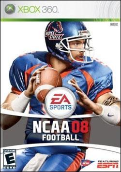 NCAA Football 08 (Xbox 360) by Electronic Arts Box Art