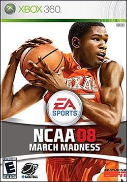 NCAA March Madness 08 (Xbox 360) by Electronic Arts Box Art