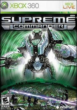 Supreme Commander (Xbox 360) by Aspyr Media Box Art