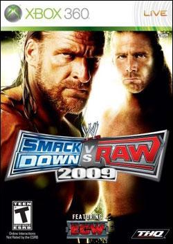 WWE Smackdown vs Raw 2009 (Xbox 360) by THQ Box Art