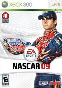 NASCAR 09 (Xbox 360) by Electronic Arts Box Art