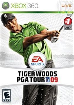Tiger Woods PGA Tour 09 (Xbox 360) by Electronic Arts Box Art