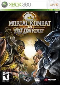 Mortal Kombat vs. DC Universe (Xbox 360) by Midway Home Entertainment Box Art