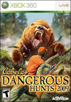 Cabelas Dangerous Hunts 2009 (Xbox 360) by Activision Box Art