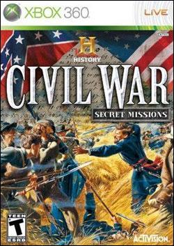 Histroy Channel Civil War: Secret Mission (Xbox 360) by Activision Box Art