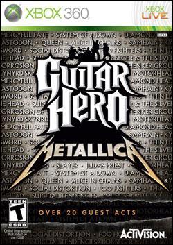 Guitar Hero Metallica (Xbox 360) by Activision Box Art