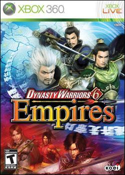 Dynasty Warrior 6: Empires (Xbox 360) by KOEI Corporation Box Art
