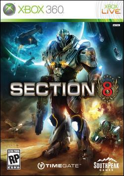 Section 8 (Xbox 360) by Southpeak Interactive Box Art