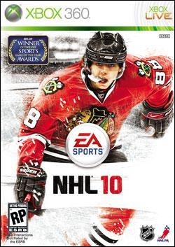 NHL 10 (Xbox 360) by Electronic Arts Box Art