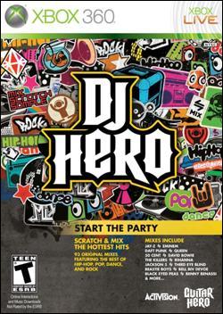 DJ Hero (Xbox 360) by Activision Box Art