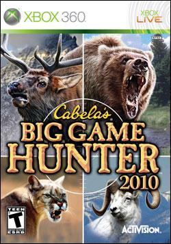 Cabela's Big Game Hunter 2010 (Xbox 360) by Activision Box Art