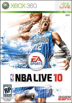 NBA Live 10  (Xbox 360) by Electronic Arts Box Art