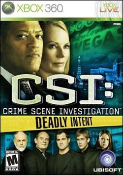 CSI Deadly Intent (Xbox 360) by Ubi Soft Entertainment Box Art