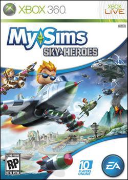 MySims SkyHeroes (Xbox 360) by Electronic Arts Box Art