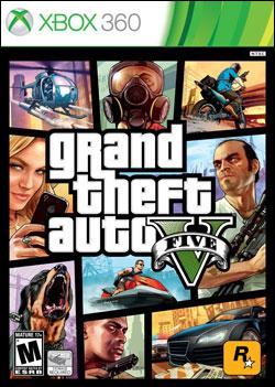 Grand Theft Auto V (Xbox 360) by Rockstar Games Box Art