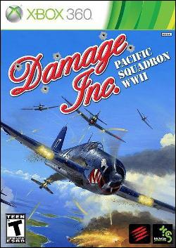 Damage Inc. Pacific Squadron WWII  (Xbox 360) by Madcatz Box Art
