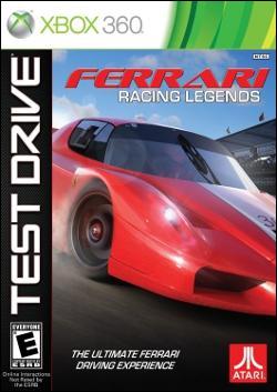 Test Drive:  Ferrari Racing Legends (Xbox 360) by Atari Box Art