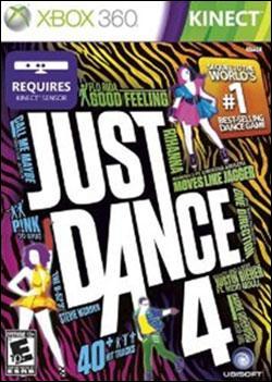 Just Dance 4 (Xbox 360) by Microsoft Box Art