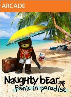 Naughty Bear Panic in Paradise (Xbox 360 Arcade) by Microsoft Box Art