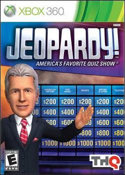 Jeopardy (Xbox 360) by THQ Box Art