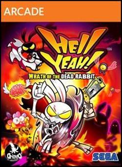 HELL YEAH! Wrath of the Dead Rabbit (Xbox 360 Arcade) by Microsoft Box Art