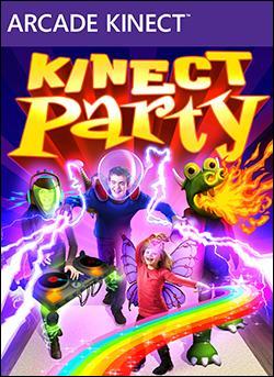 Kinect Party (Xbox 360 Arcade) by Microsoft Box Art