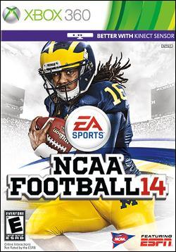 NCAA Football 14 (Xbox 360) by Electronic Arts Box Art