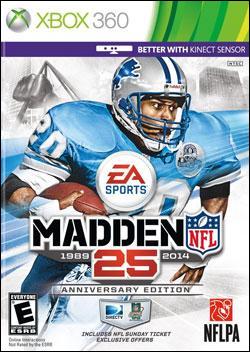 Madden NFL 25 (Xbox 360) by Electronic Arts Box Art