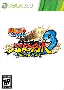 Naruto Shippuden: Ultimate Ninja Storm 3 FullBurst (Xbox 360) by Namco Bandai Box Art