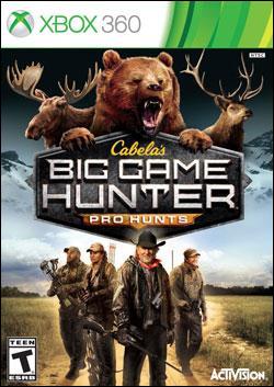 Cabelas: Big Game Hunter Pro Hunts (Xbox 360) by Activision Box Art