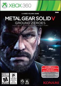 Metal Gear Solid V: Ground Zeroes (Xbox 360) by Konami Box Art