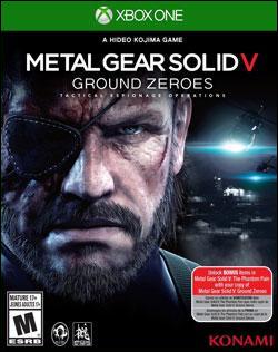 Metal Gear Solid V: Ground Zeroes (Xbox One) by Konami Box Art