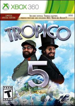 Tropico 5 (Xbox 360) by Kalypso Media Digital, Ltd. Box Art
