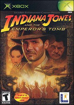 Indiana Jones and the Emperor's Tomb (Xbox) by LucasArts Box Art