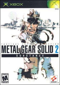 Metal Gear Solid 2: Substance (Xbox) by Konami Box Art