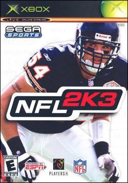 NFL 2K3 (Xbox) by Sega Box Art