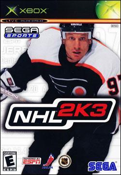 NHL 2K3 (Xbox) by Sega Box Art