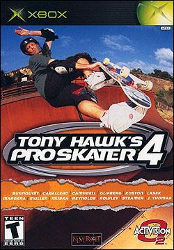 Tony Hawk Pro Skater 4 (Xbox) by Activision Box Art