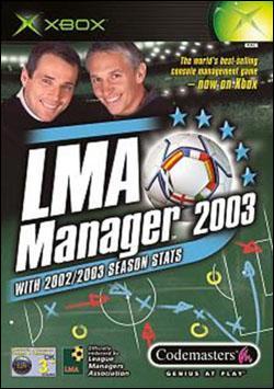 LMA Manager 2003 (Xbox) by Codemasters Box Art