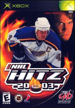 NHL Hitz 2003 (Xbox) by Midway Home Entertainment Box Art